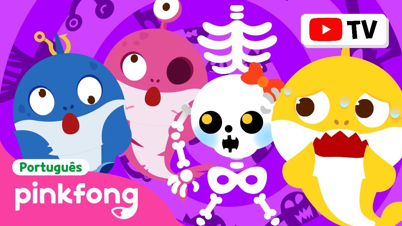 [TV] Esconde-Esconde com a Família Tubarão Zumbi | Pinkfong, Bebê Tubarão! Canções para Crianças
