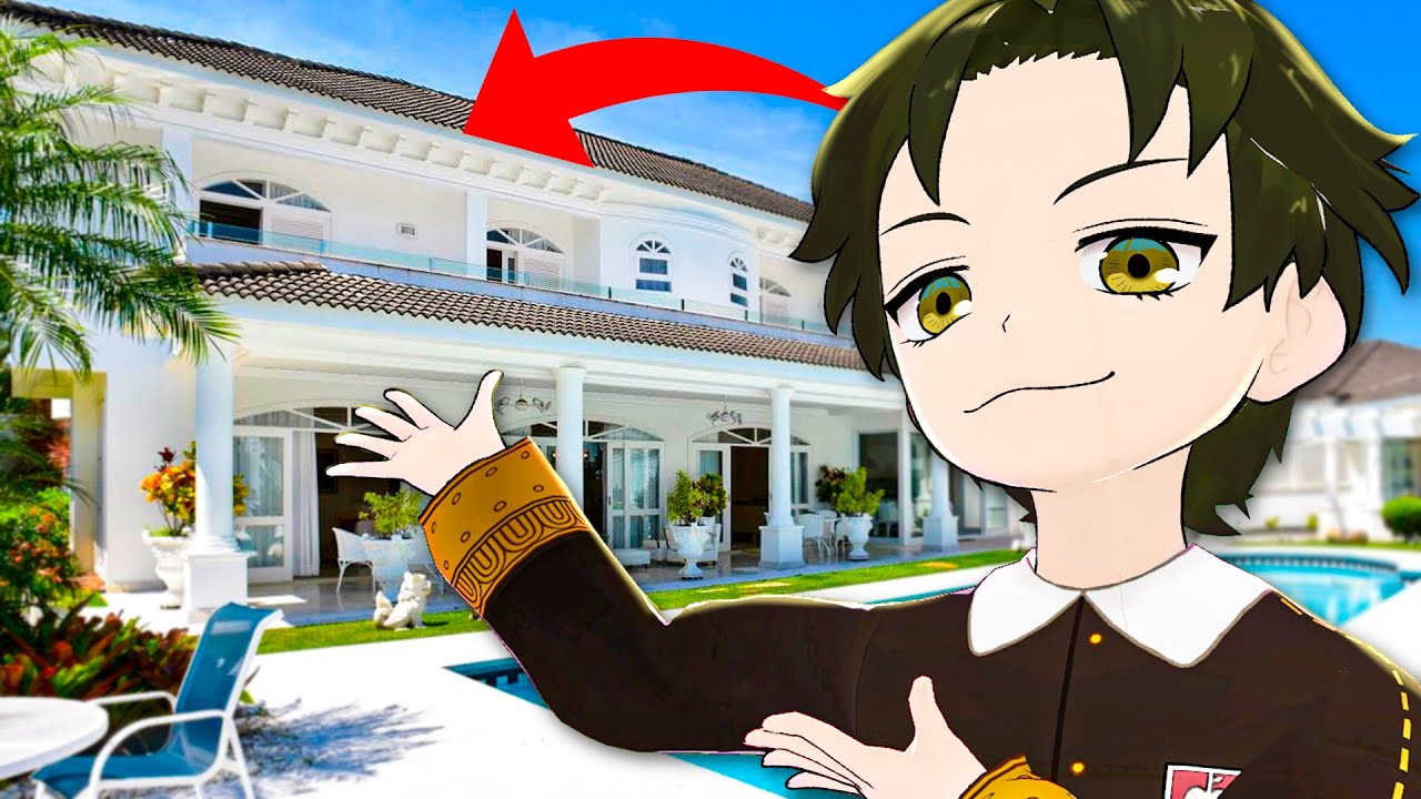 Damian Demond TOUR pela minha MANSÃO no Spy x Family Vr