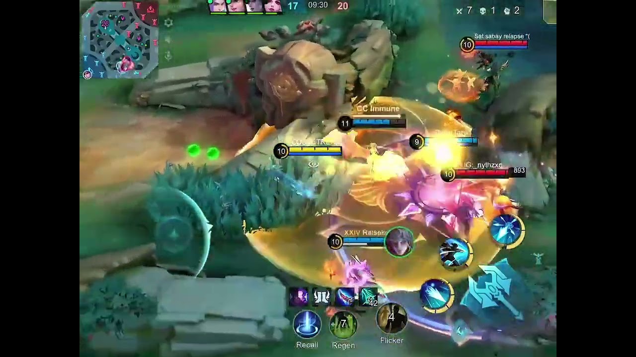nadamay pa sa karma #mlbb #mlbbcreatorcamp #mobilelegends #mlfunny #ml highlights 