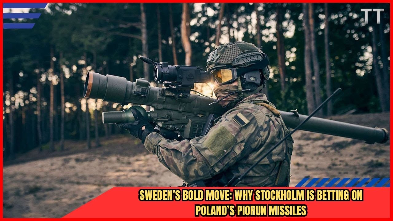 Sweden Buys Polish Piorun Missiles Game Changer for NATO Air Defense