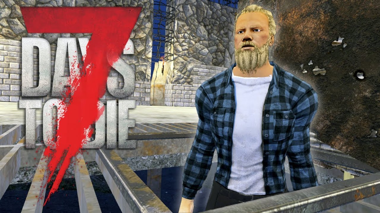 OPERATION TRAP TOWER | Let's Play 7 Days to Die Part 5 | Base Building - Skyscraper Base | Alpha 16