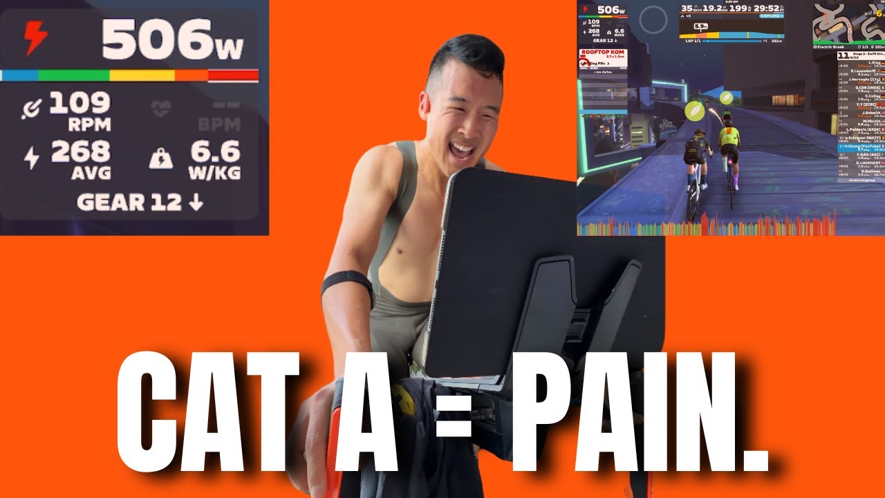 Мой первый кот, гонка Zwift... Я не был готов к этому