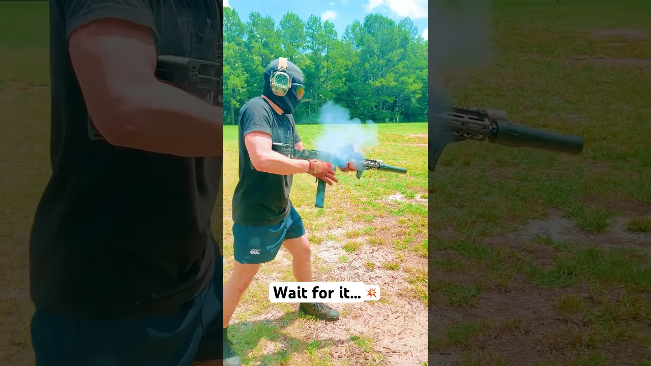 Bump Firing Mac-11 Goes Wrong