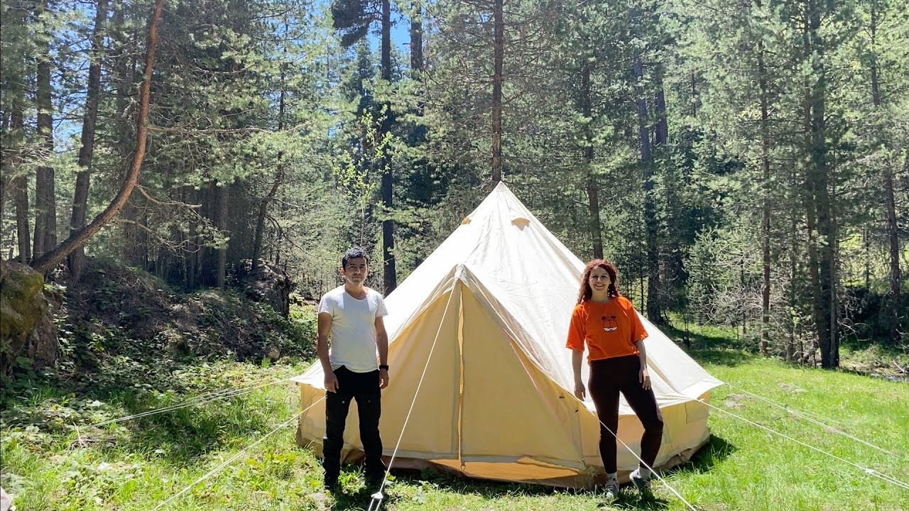 Kanvas Çadır Kurulumu ⛺️