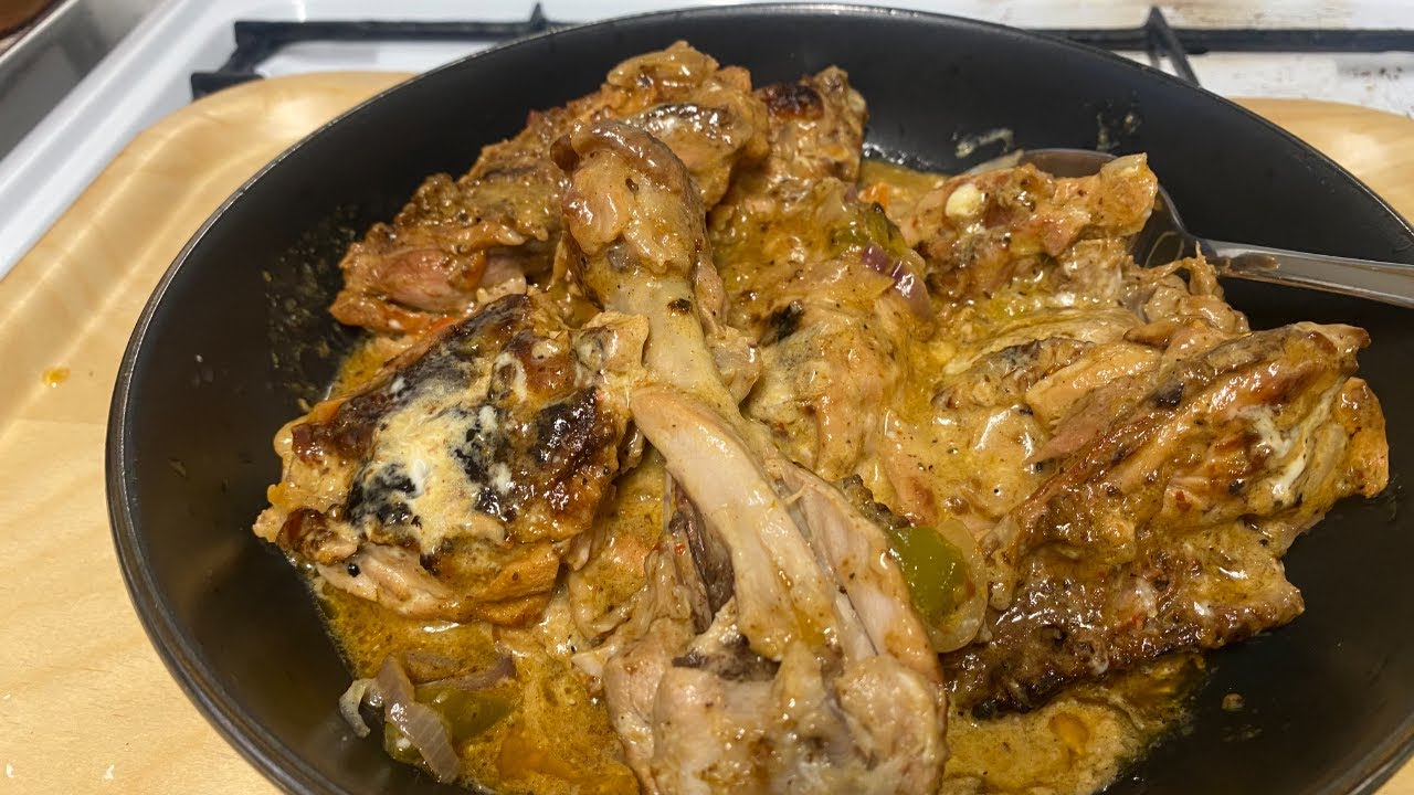 Roasted Chicken Mayonnaise (Poulet Mayo) @kokogracetv  #cookingchannel Congolese Recipe #cooking