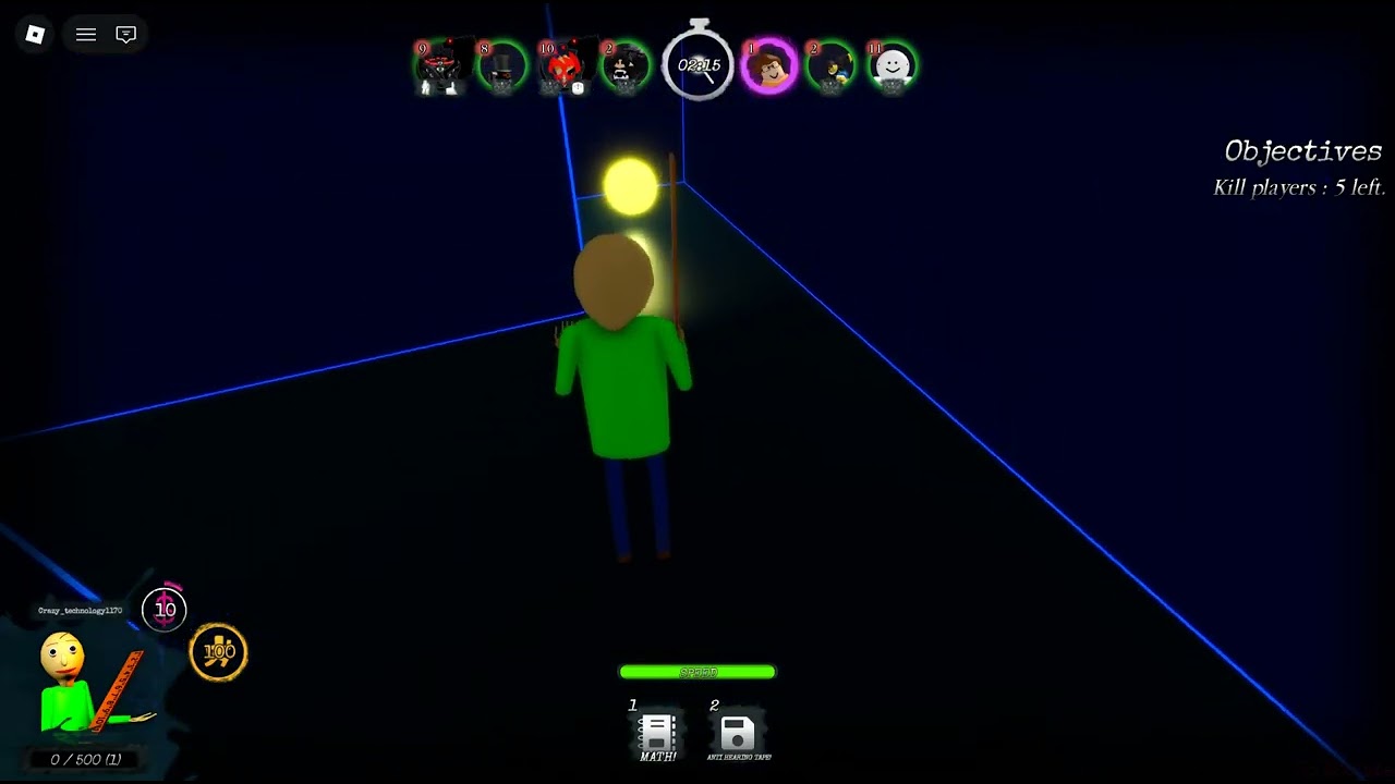 Playing as Baldi (Pillar Chase 2 #5)