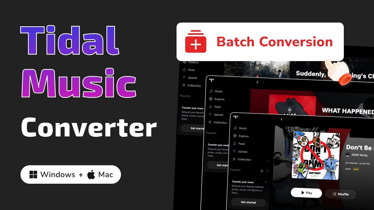 [2026 Latest] How to Use Sidify Tidal Music Converter on Windows&Mac?