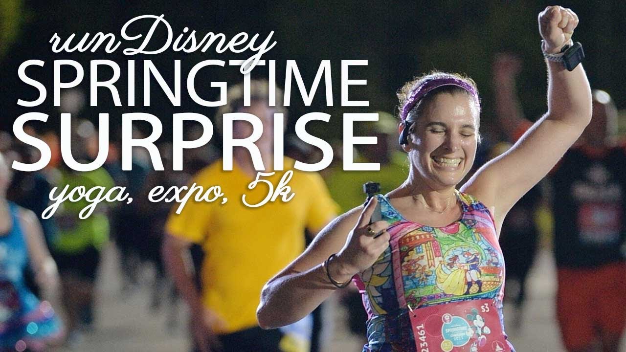 runDisney Springtime Surprise | SUNRISE YOGA, EXPO, & 5K |2022