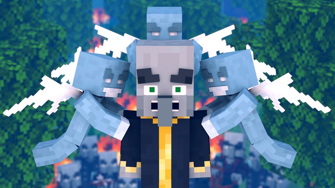 Villager vs Pillager Life 3 - Minecraft Animation