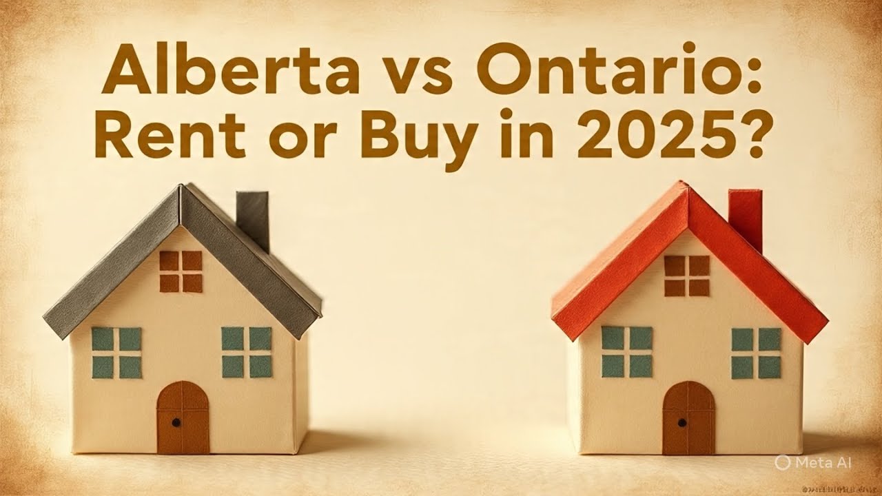 Rent vs Buy 2025: Alberta vs Ontario &mdash; The Shocking Cost Comparison!