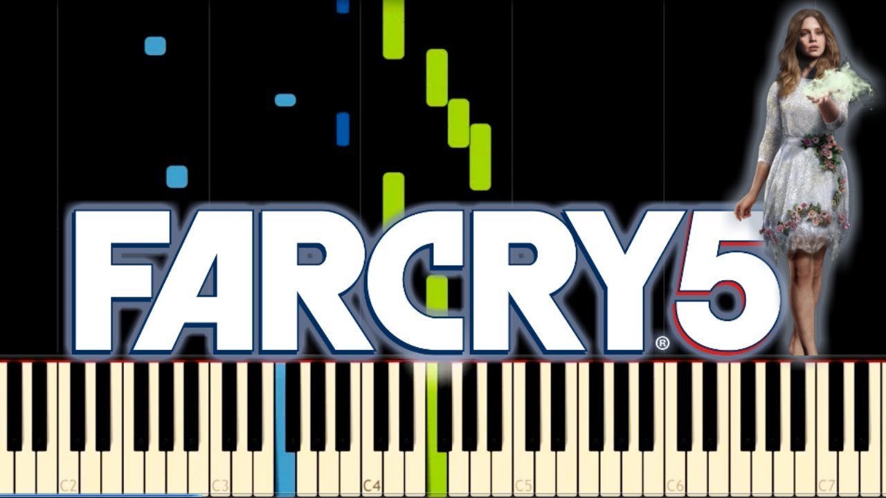 HELP ME FAITH - FAR CRY 5 (OST) |piano cover| Synthesia