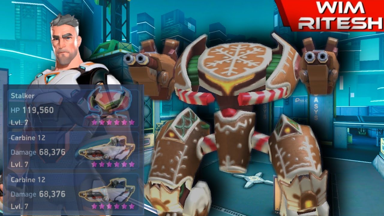 Stalker With Carbine 12 | Pilot Major | Mech Arena