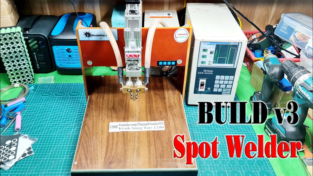 Build A v3 Spot Welder  For Batteries