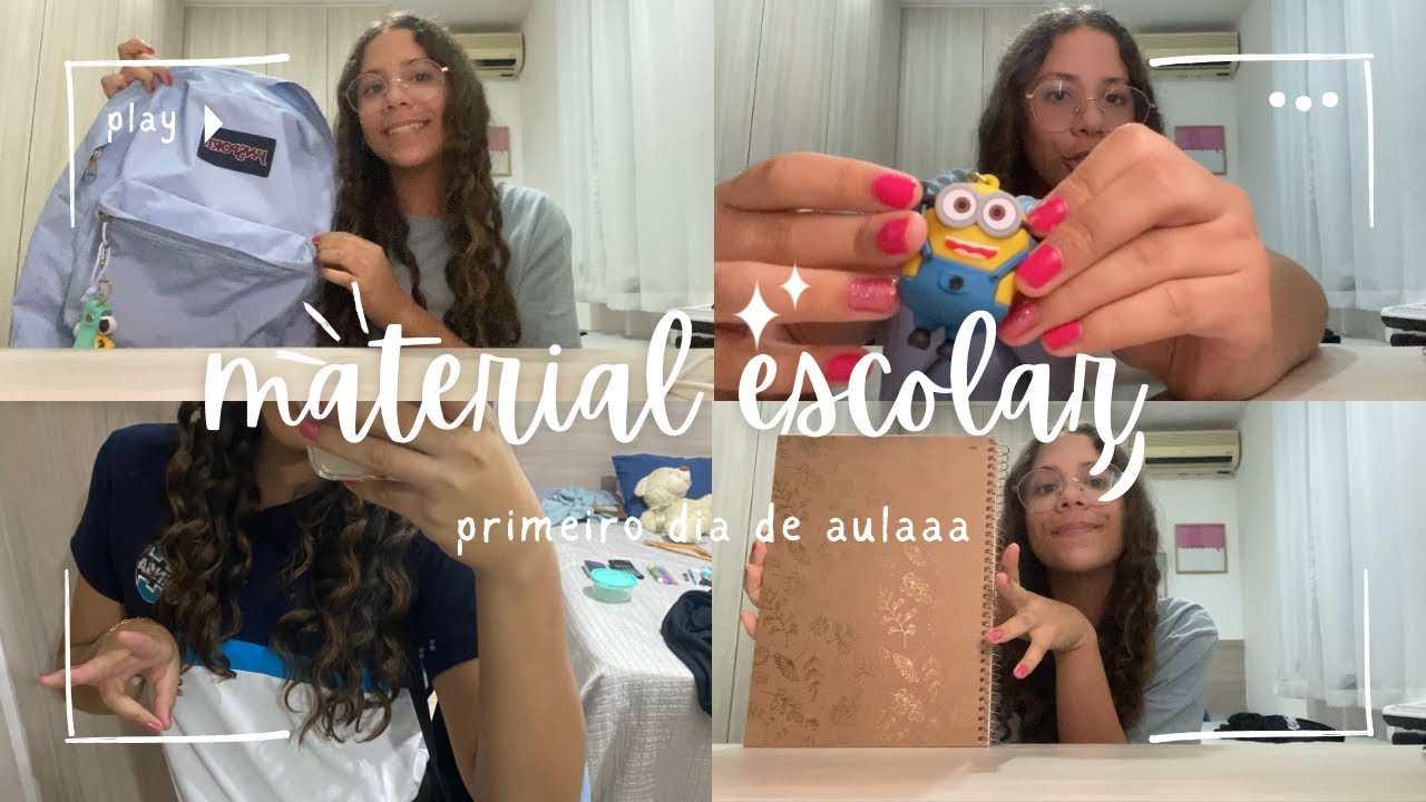 MEU MATERIAL ESCOLAR 2026!! 