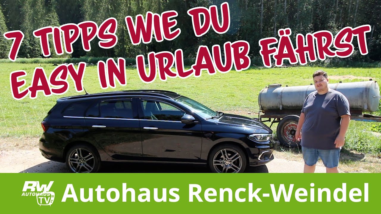7 Tipps f&uuml;r die Urlaubsreise mit dem Auto
