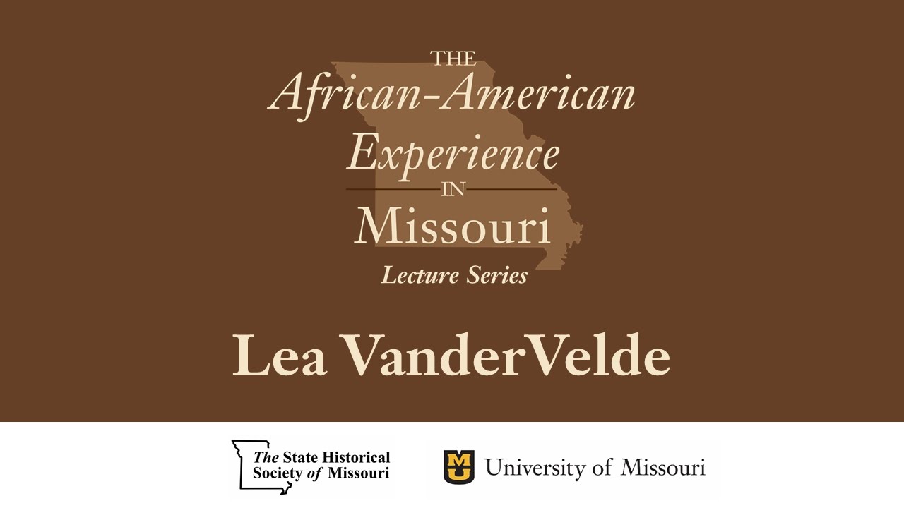 African American Experience Lecture Series - Lea Vandervelde