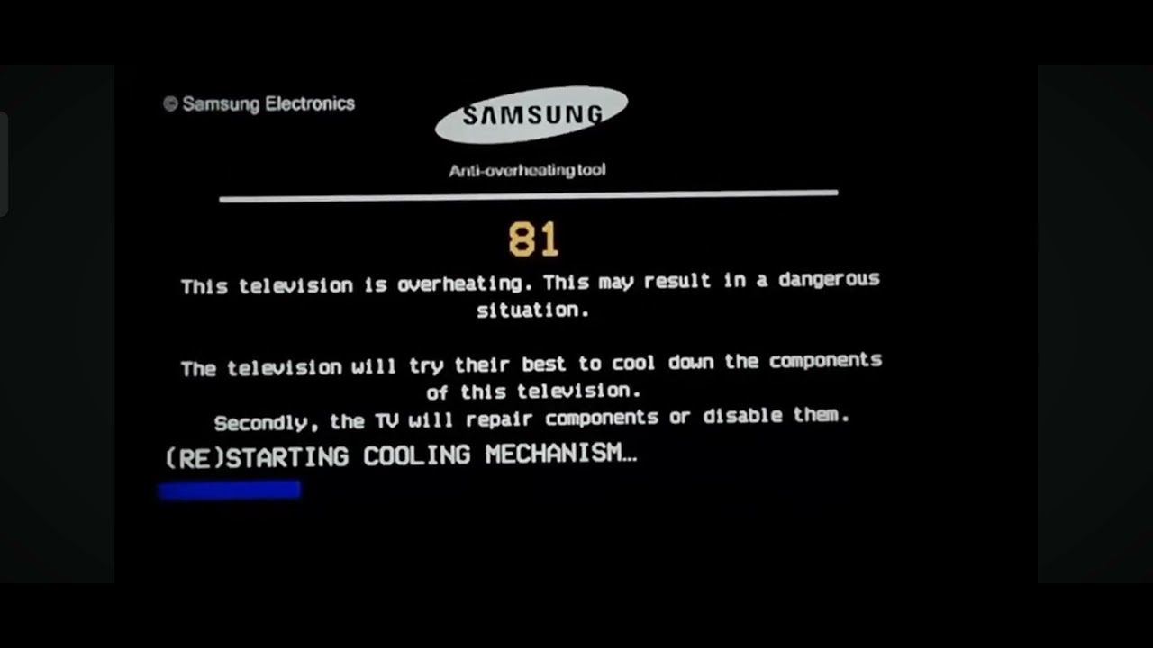 Samsung TV Killscreen 