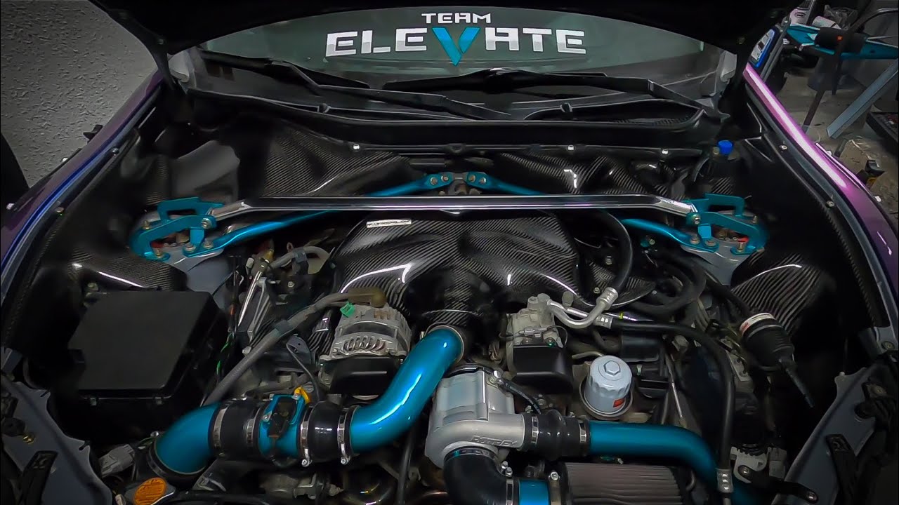 Installing Password JDM carbon engine covers