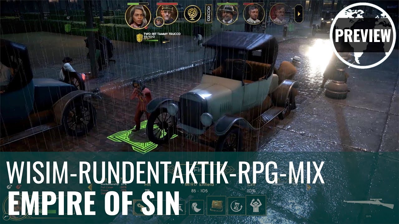 Empire of Sin &ndash; Preview des Rundentaktik-WiSim-RPG-Mix