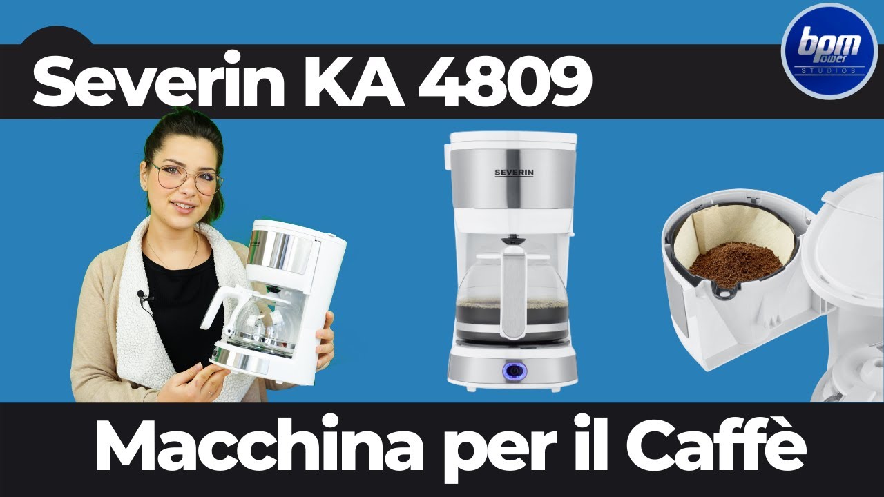 Кофеварка Severin KA 4809, с ней сделать американо просто!