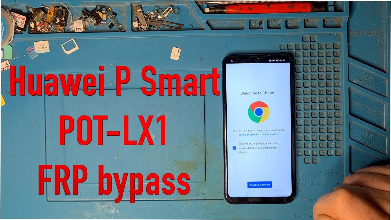 Huawei P Smart 2019 POT LX1 FRP Bypass