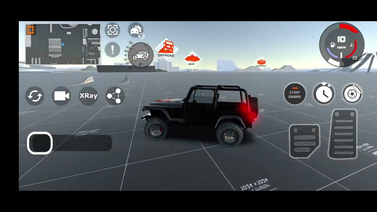 Car drive jeep