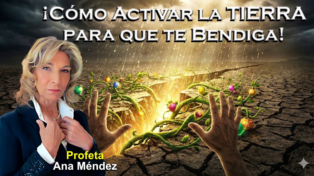 Ana Méndez REVELA: ¡Cómo Activar la TIERRA para que Abra su Boca y te Bendiga!
