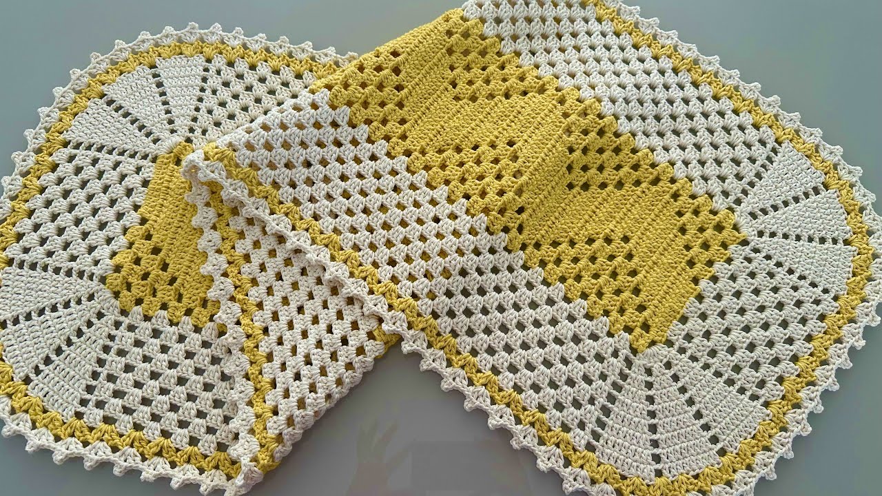 Passadeira Zig-Zag Croch&ecirc; Simples Passo a passo completo