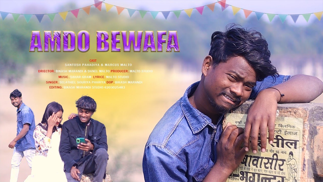 Bewafa kedinam behind the scene / new santhali vedio song 2025 / Bikash & gopal marandi & jasenta