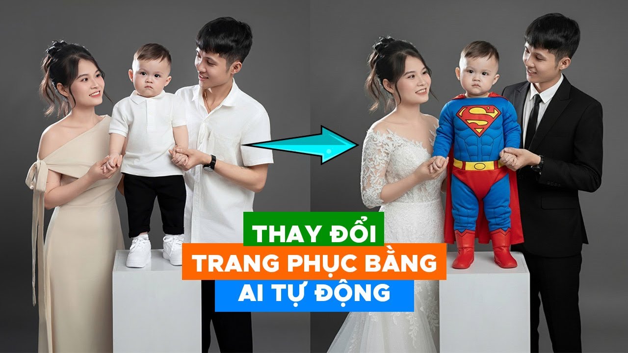 Thay đổi trang phục bằng ai trong 20 hoàn toàn tự động
