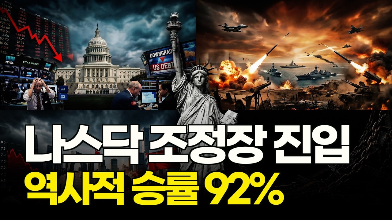 나스닥 조정장 진입, 역사가 말하는 다음 12개월 수익률은?