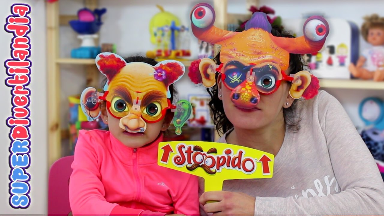 Stoopido! Caras locas!! Juego de mesa en SUPERDivertilandia.