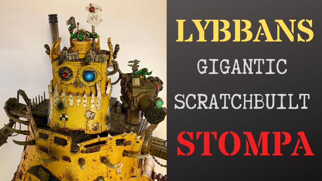 Giant scratch built ork STOMPA for Warhammer 40K orks.