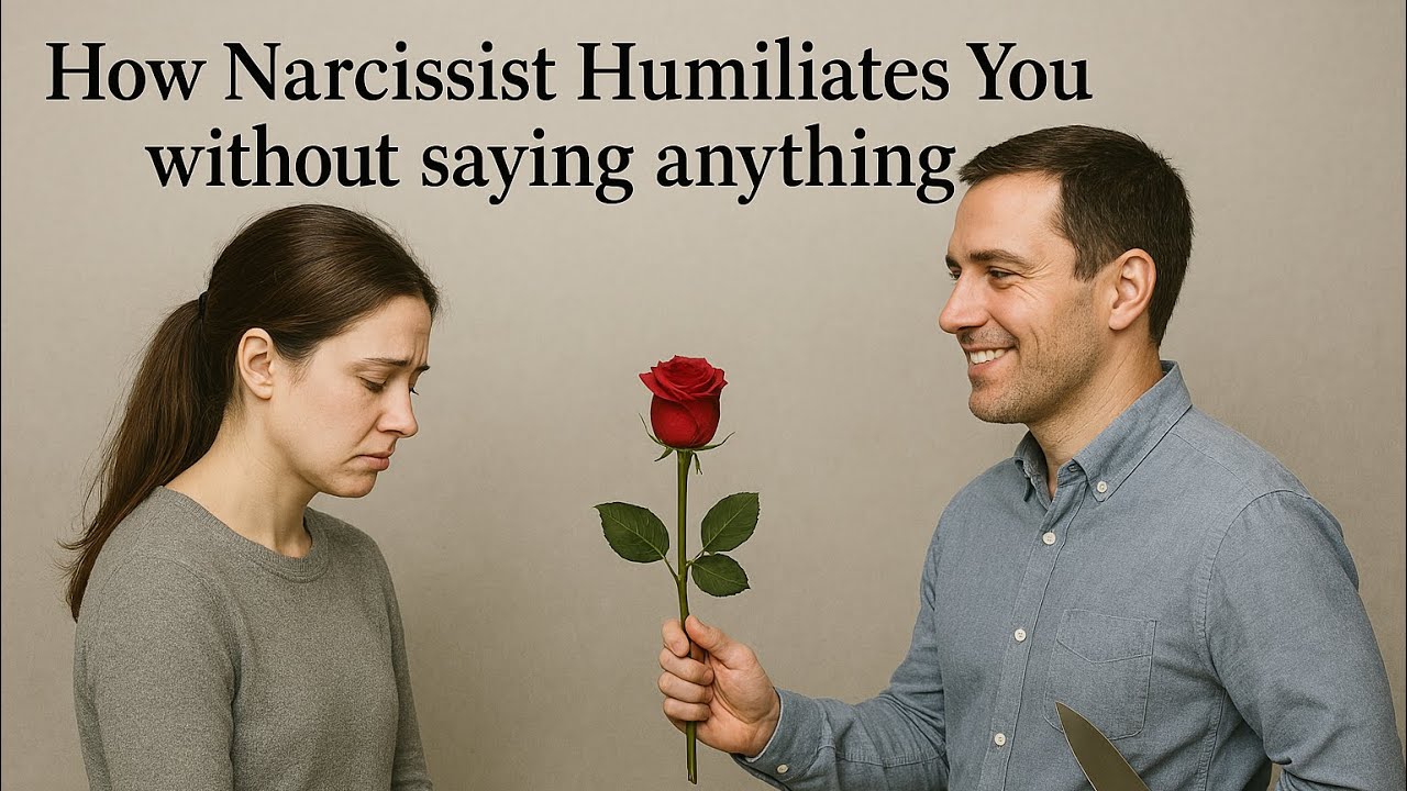 5 Ways Narcissist Humiliates You Without Saying Anything