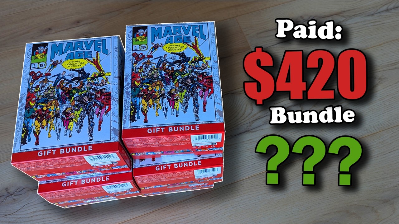I Opened x6 Marvel Gift Bundles. Whats the Average Value?