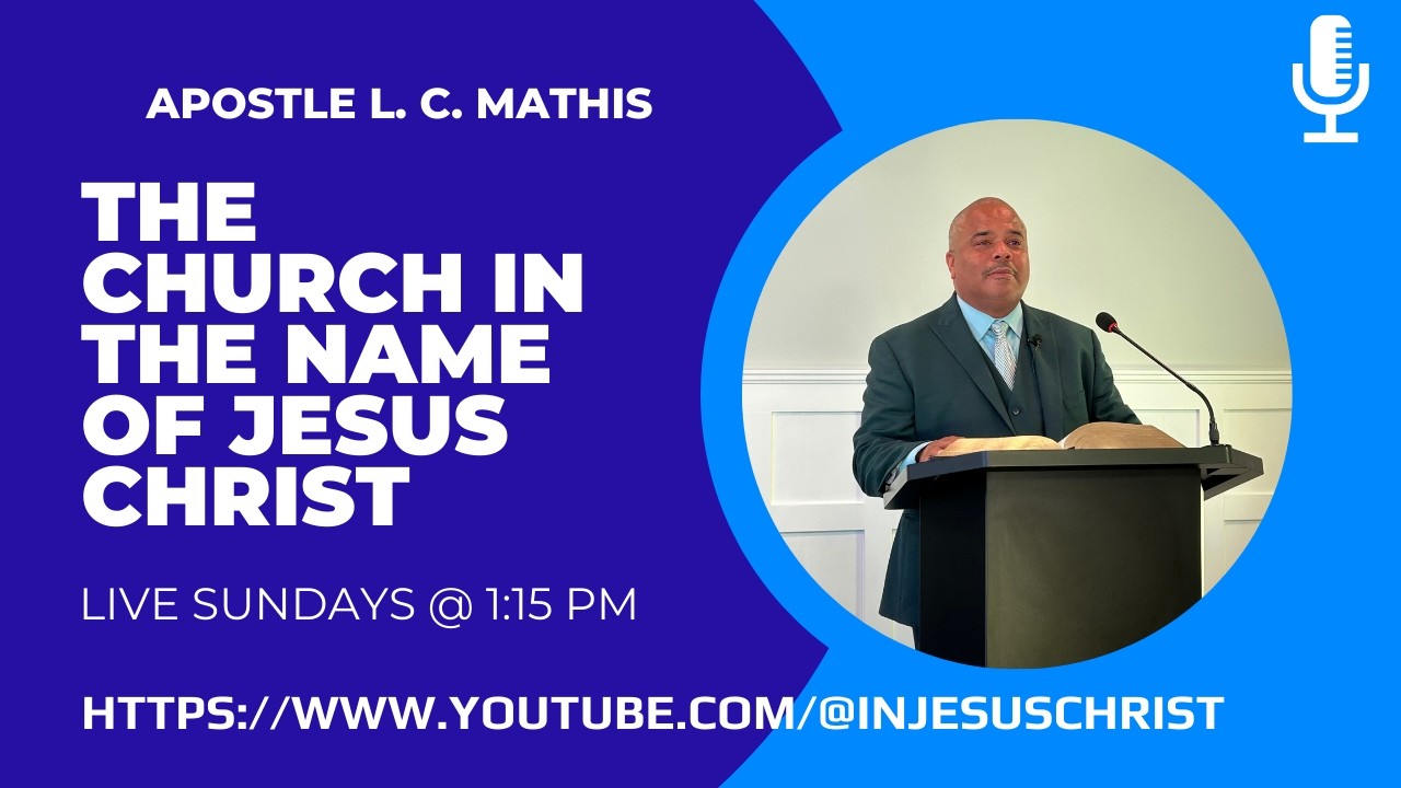 IOJC - Apostle L C Mathis Live 1/25/26