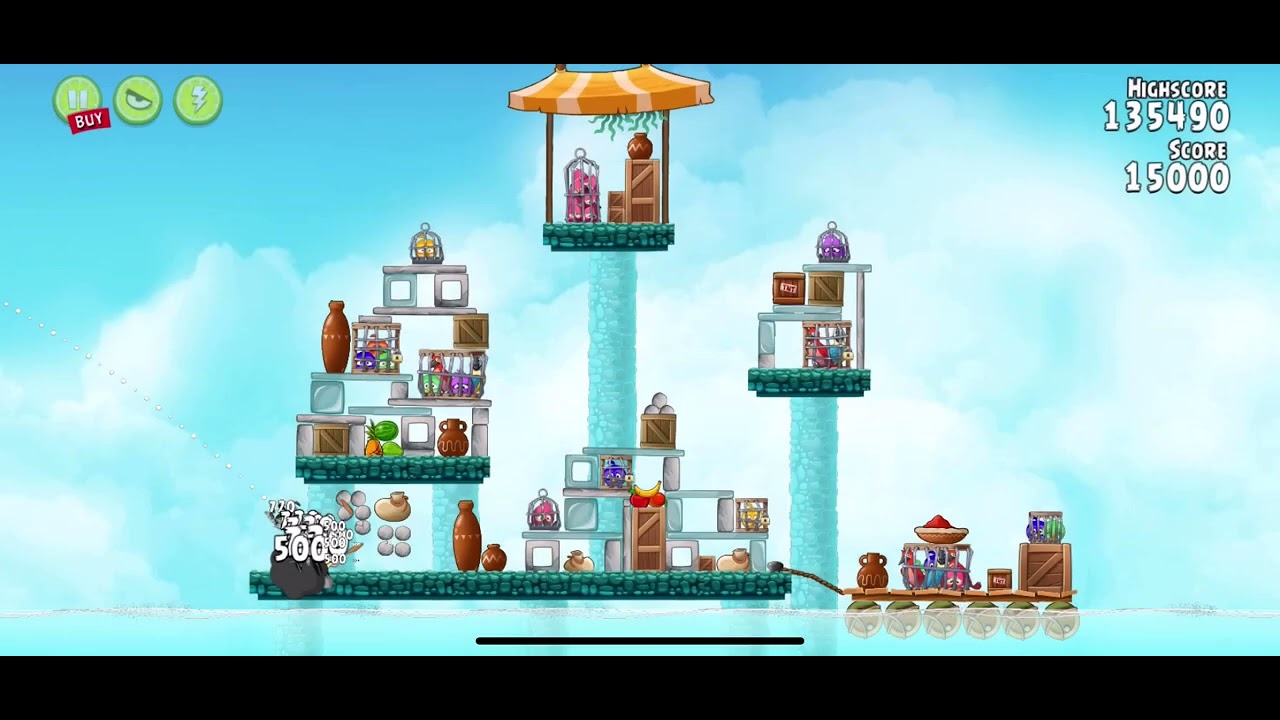 Angry Birds Rio #18: Diving for dolphins!