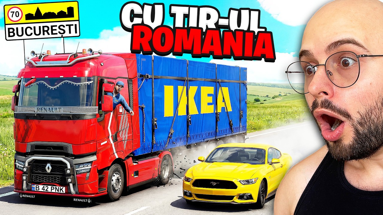 Am facut ACCIDENT cu TIR-ul in ROMANIA (ETS 2)