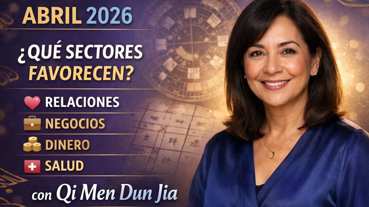 MAPA DE SUERTE DE ABRIL 2026  Sectores que activan dinero y oportunidades según Qi Men Dun Jia