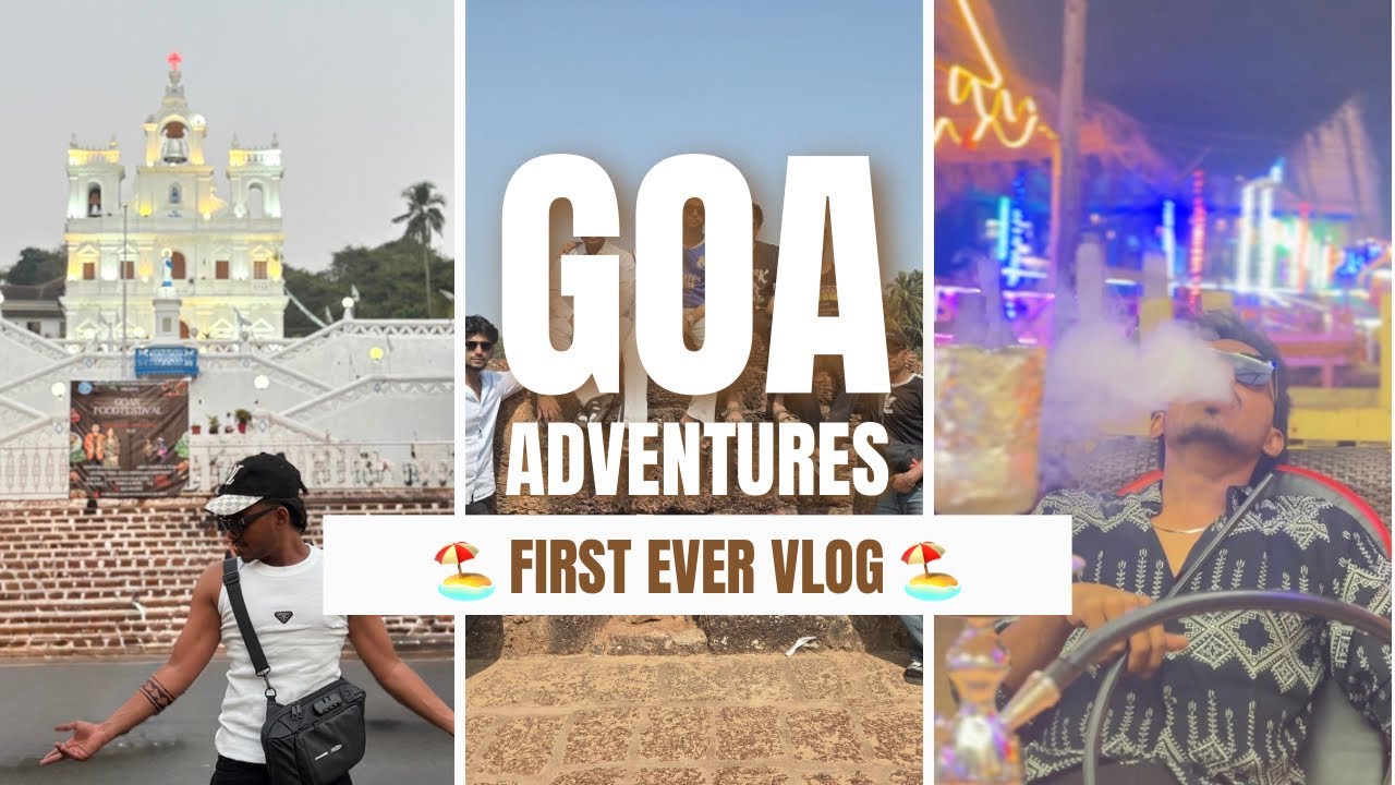 GOA VLOG: The Ultimate Boys Trip! 🌴🔥