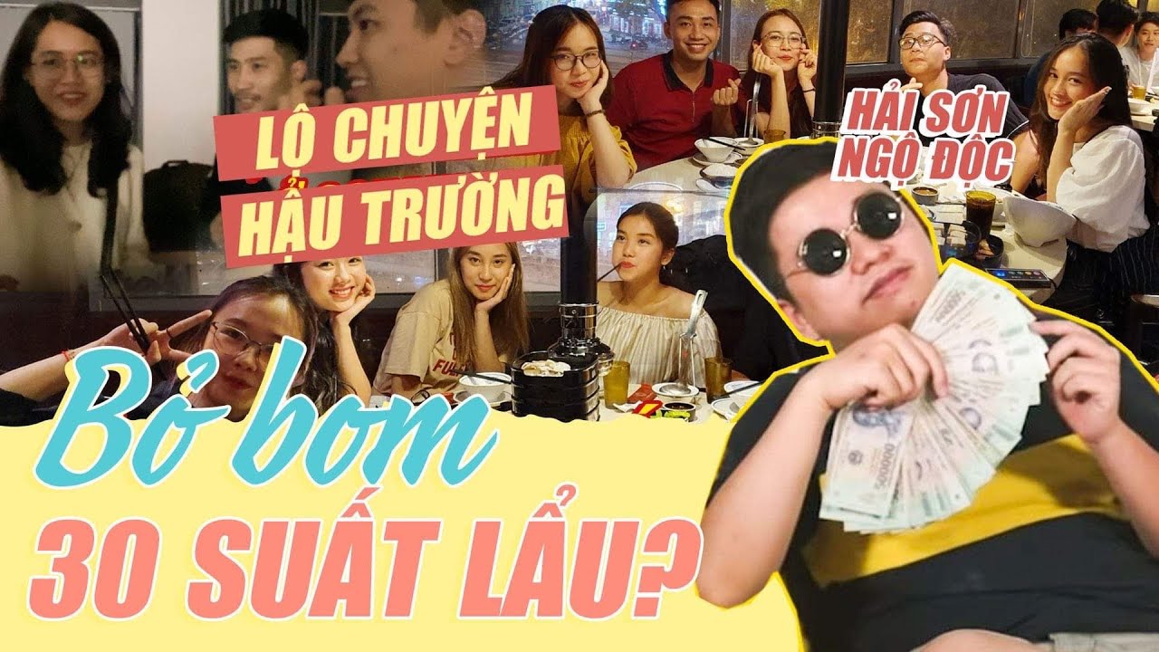 Vlog Sếp Huy : Lộ chuyện hậu trường, bỏ bom 30 suất lẩu ở Manwah ?