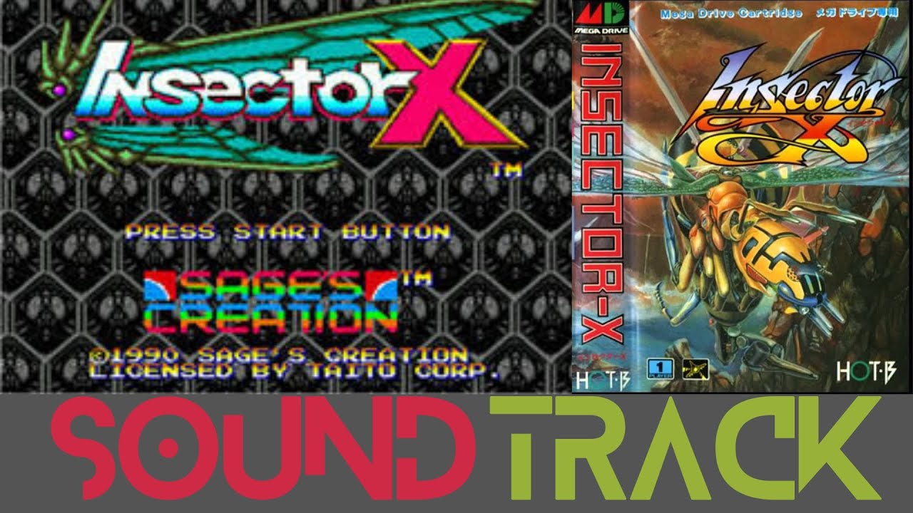 Insector X Soundtrack Mega Drive