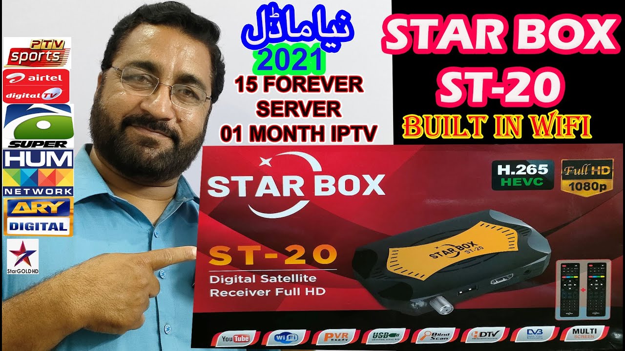 Star Box ST20 Mini Digital Receiver Unboxing // Software Installation & Full Review