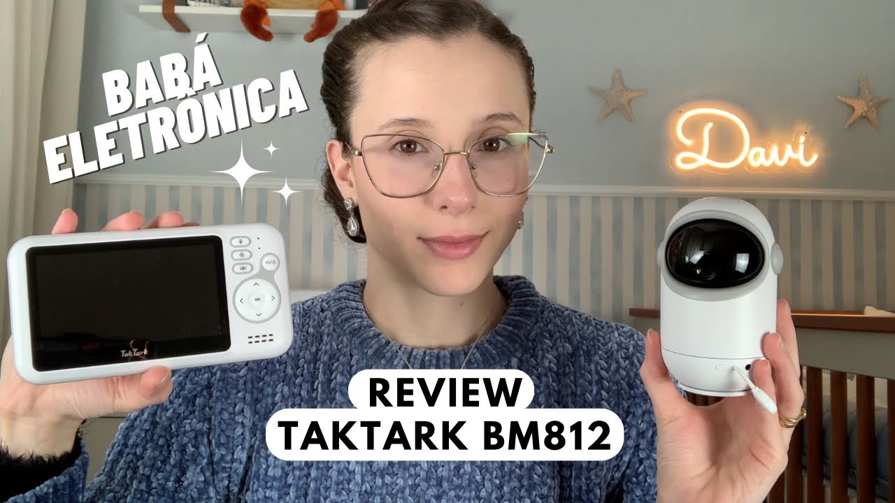 A MELHOR BABÁ ELETRÔNICA PRO SEU BEBÊ!💫Resenha Taktark BM812