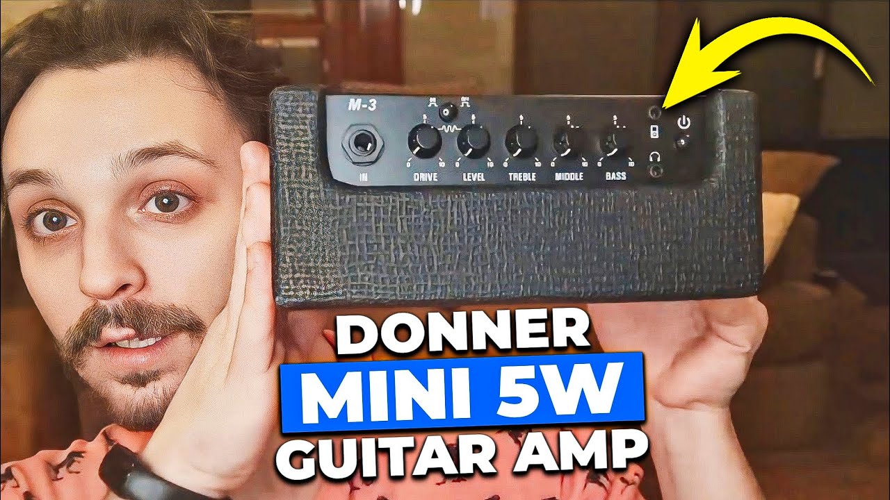 This Donner 5W Battery Portable Mini Amp Is ACTUALLY Good!