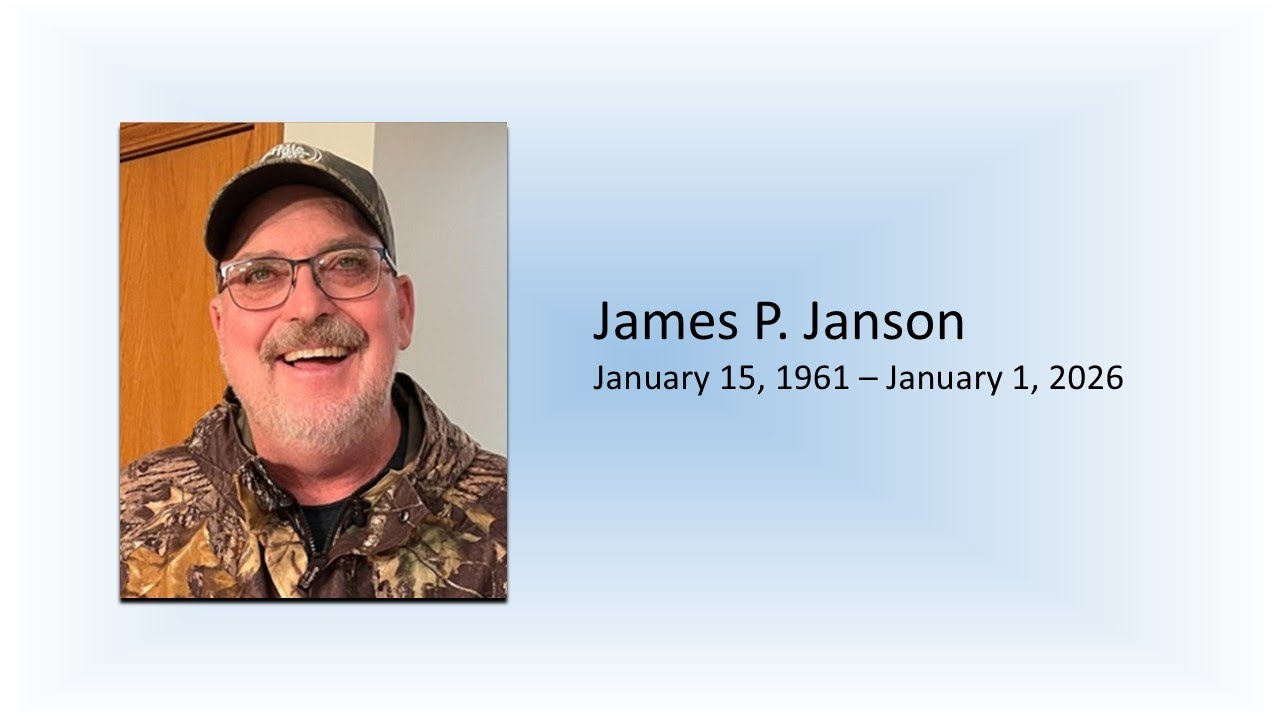 James P. Janson Funeral Service January 8, 2026