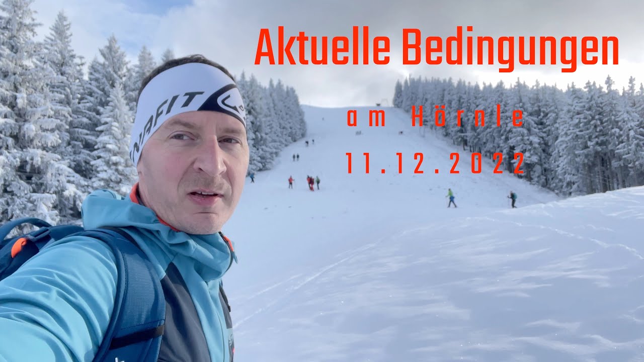 Skitour | Aktuelle Schneelage / Bedingungen am Hörnle | Bad Kohlgrub vom | 11.12.2022