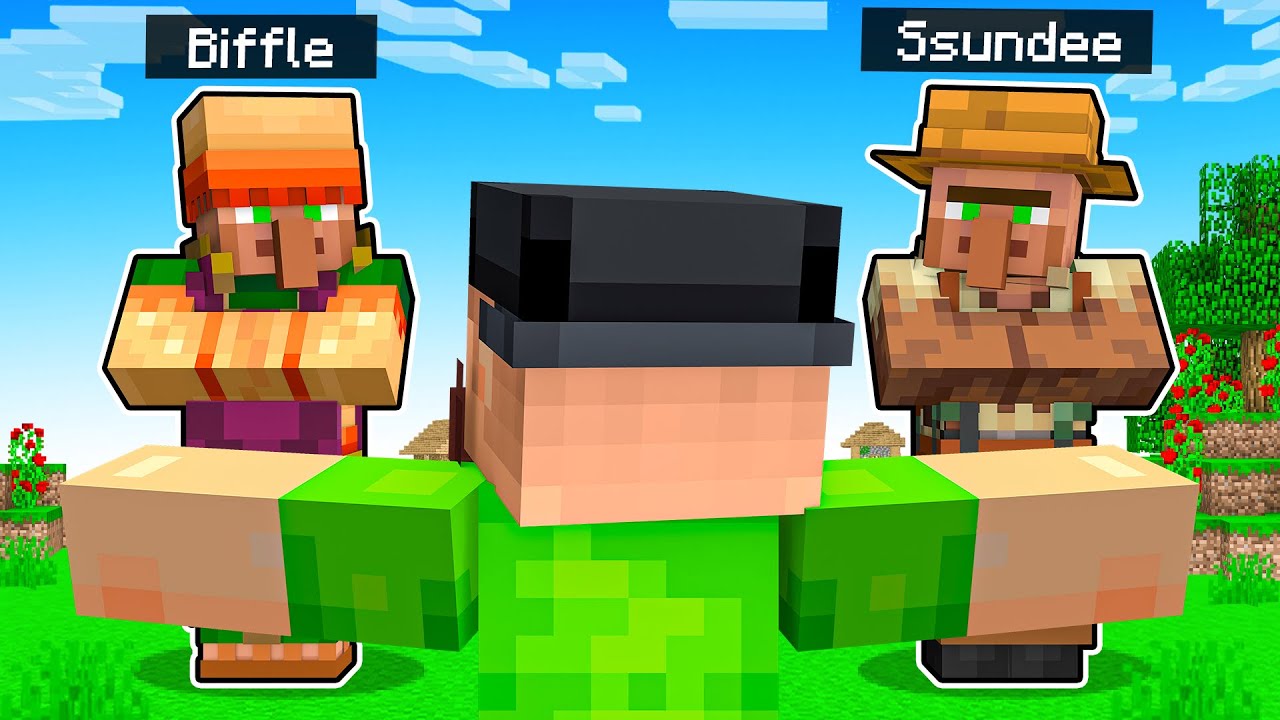 VIllager Assassin Hide and Seek in Minecraft