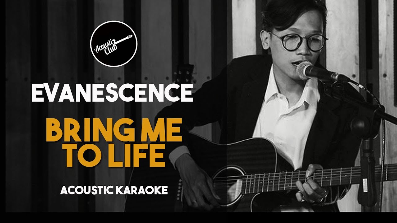 Evanescence - Bring Me To Life (Acoustic Karaoke with Lyrics)