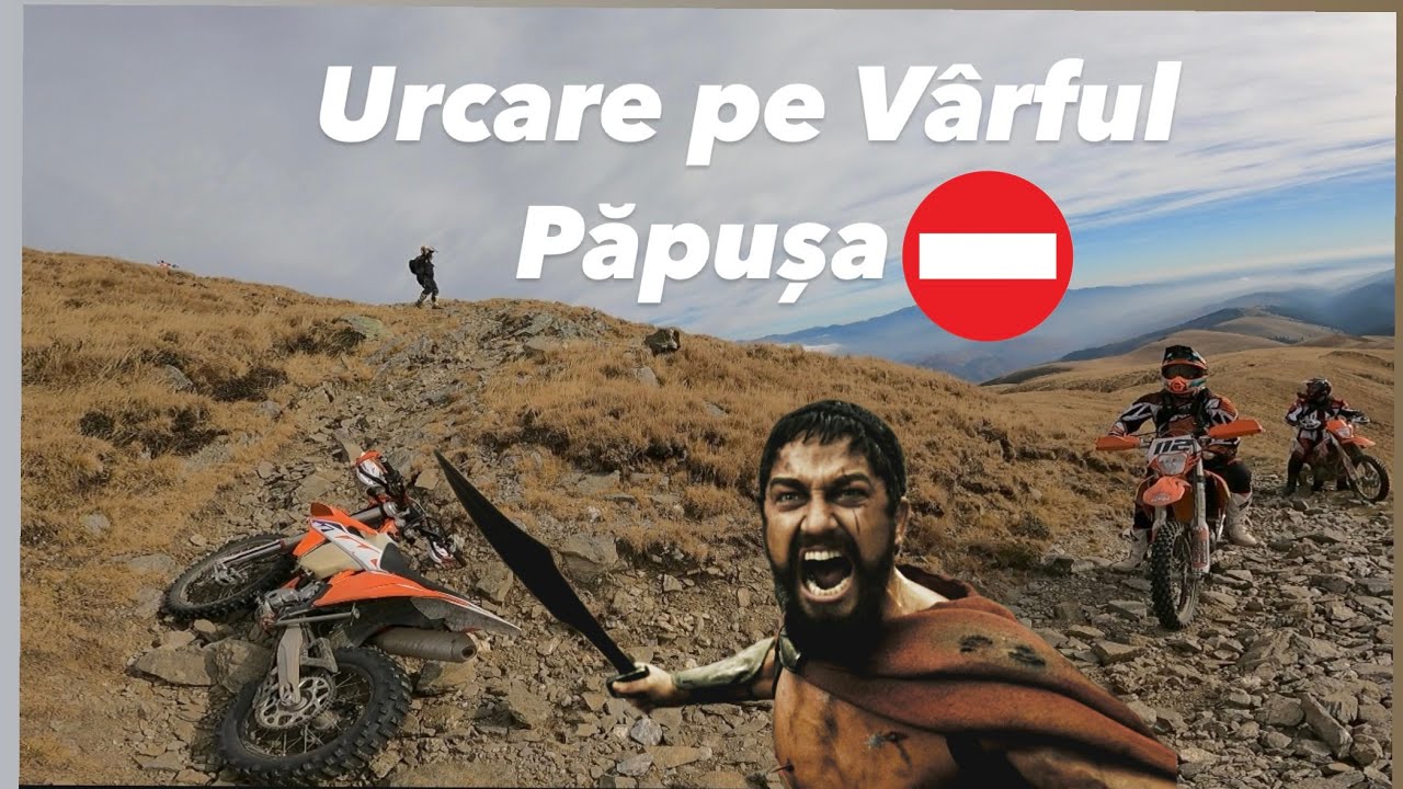 Urcare pe Varful Papusa | KTM ENDURO in Romania